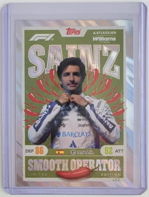 2026 Topps Formula 1 Turbo Attax Limited Edition #LE2 Carlos Sainz – Chilli