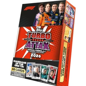 2026 Topps Formula 1 Turbo Attax – Mega Tin Guardians of the Grid