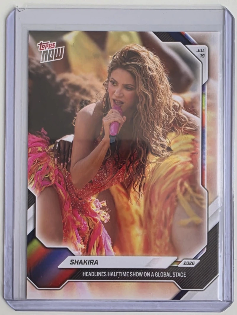 2026 Topps NOW #SH01 Shakira
