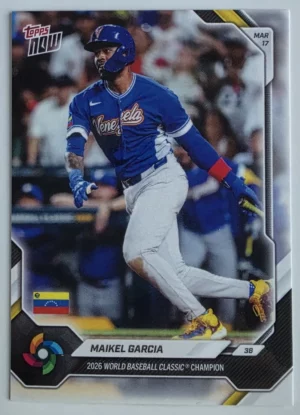 2026 Topps NOW World Baseball Classic Championship #VEC10 Maikel Garcia
