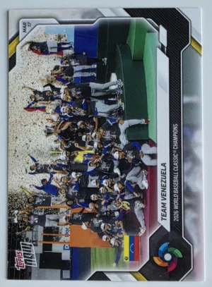 2026 Topps NOW World Baseball Classic Championship #VEC15 Team Venezuela