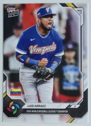2026 Topps NOW World Baseball Classic Championship #VEC2 Luis Arraez