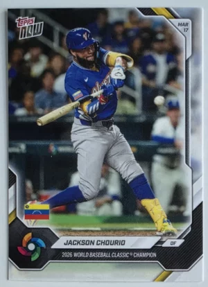 2026 Topps NOW World Baseball Classic Championship #VEC4 Jackson Chourio