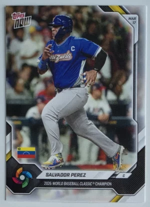2026 Topps NOW World Baseball Classic Championship #VEC5 Salvador Perez