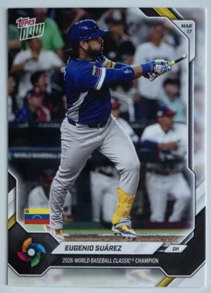 2026 Topps NOW World Baseball Classic Championship #VEC6 Eugenio Suárez