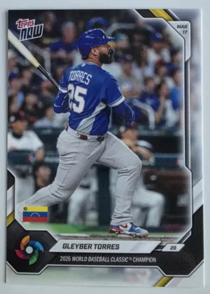 2026 Topps NOW World Baseball Classic Championship #VEC9 Gleyber Torres