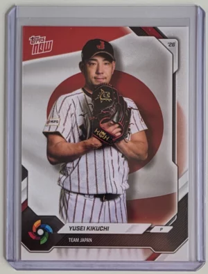 2026 Topps NOW World Baseball Classic #JP07 Yusei Kikuchi