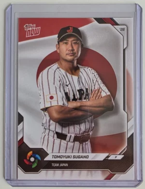 2026 Topps NOW World Baseball Classic #JP08 Tomoyuki Sugano