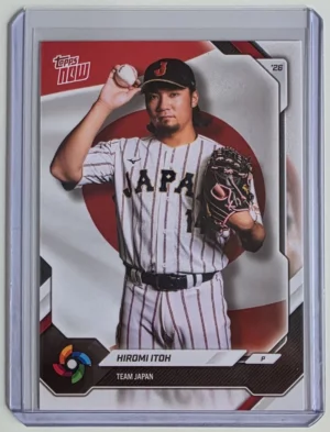 2026 Topps NOW World Baseball Classic #JP09 Hiromi Itoh