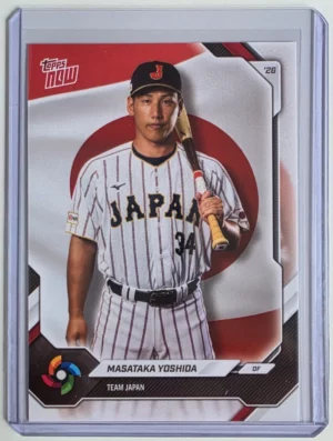 2026 Topps NOW World Baseball Classic #JP10 Masataka Yoshida