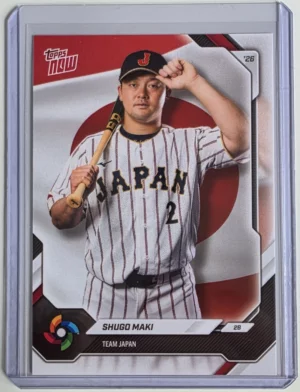 2026 Topps NOW World Baseball Classic #JP11 Shugo Maki