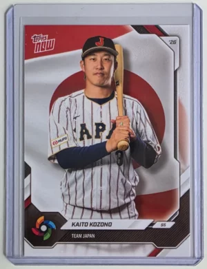 2026 Topps NOW World Baseball Classic #JP12 Kaito Kozono