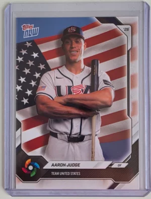 2026 Topps NOW World Baseball Classic #USA01 Aaron Judge