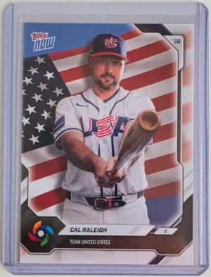 2026 Topps NOW World Baseball Classic #USA02 Cal Raleigh