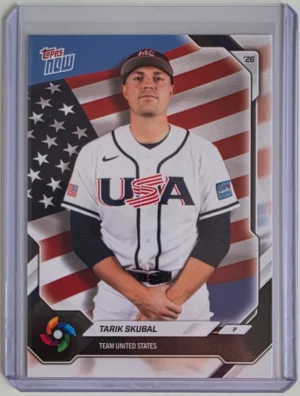 2026 Topps NOW World Baseball Classic #USA10 Tarik Skubal