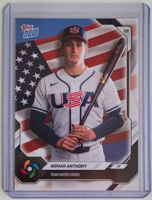 2026 Topps NOW World Baseball Classic #USA12 Roman Anthony