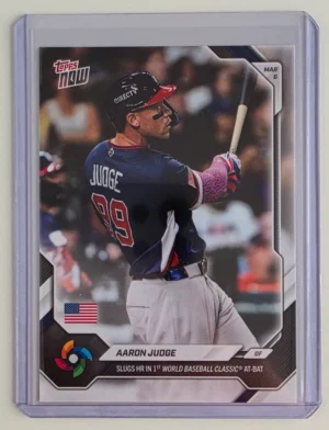 2026 Topps Now World Baseball Classic #8 Aaron Judge