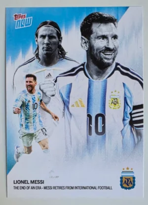 2026 Argentina Topps NOW #1 Lionel Messi