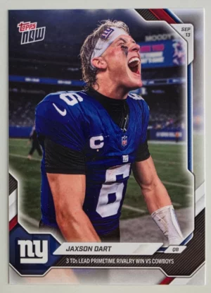 2026 NFL Topps NOW #16 Jaxson Dart