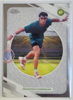 2026 Topps Chrome Tennis #11 Francisco Comesana RC