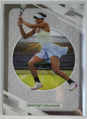 2026 Topps Chrome Tennis #136 Whitney Osuigwe