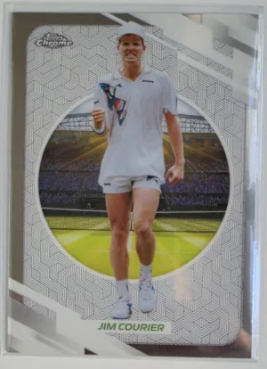 2026 Topps Chrome Tennis #144 Jim Courier