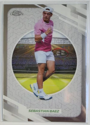 2026 Topps Chrome Tennis #148 Sebastian Baez