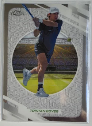 2026 Topps Chrome Tennis #150 Tristan Boyer