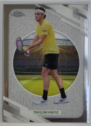 2026 Topps Chrome Tennis #17 Taylor Fritz