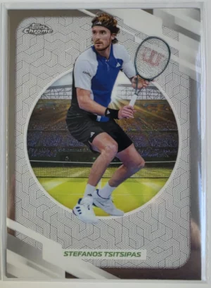 2026 Topps Chrome Tennis #29 Stefanos Tsitsipas