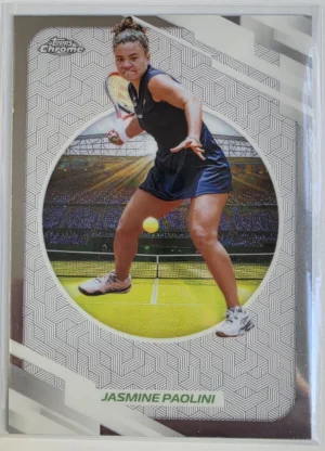 2026 Topps Chrome Tennis #40 Jasmine Paolini
