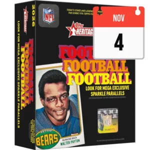 2026 Topps Heritage Football – Mega Box (précommande)