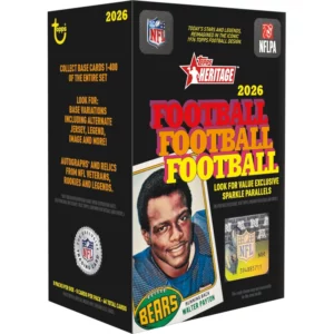 2026 Topps Heritage Football – Value Box