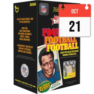 2026 Topps Heritage Football – Value Box (précommande)