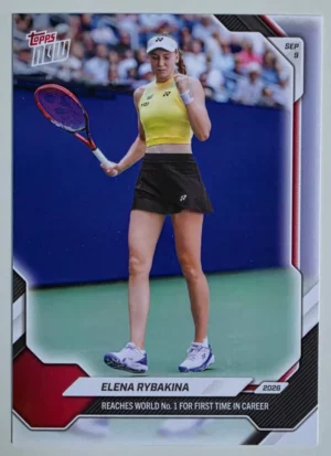 2026 Topps NOW Tennis #20 Elena Rybakina