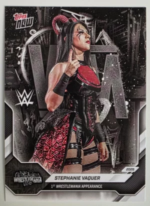 2026 WWE Topps NOW WrestleMania #10 Stephanie Vaquer