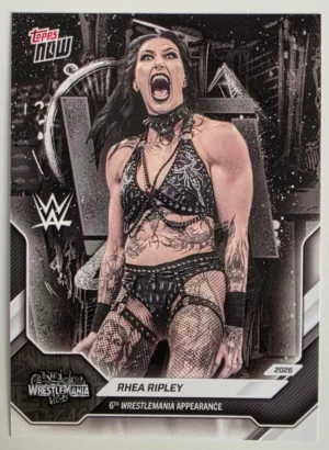 2026 WWE Topps NOW WrestleMania #11 Rhea Ripley