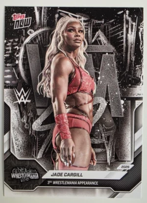 2026 WWE Topps NOW WrestleMania #12 Jade Cargill