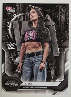 2026 WWE Topps NOW WrestleMania #13 AJ Lee