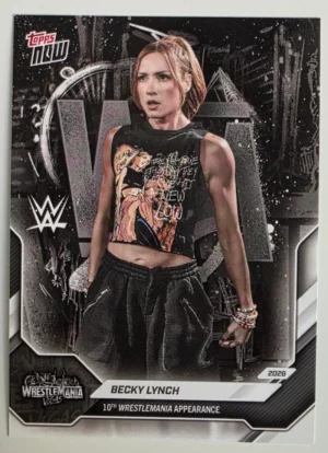 2026 WWE Topps NOW WrestleMania #14 Becky Lynch