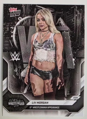 2026 WWE Topps NOW WrestleMania #9 Liv Morgan
