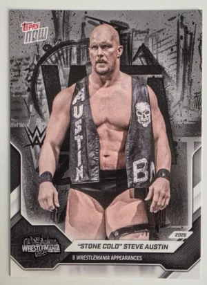 2026 WWE Topps NOW WrestleMania #LSP-2 Steve Austin