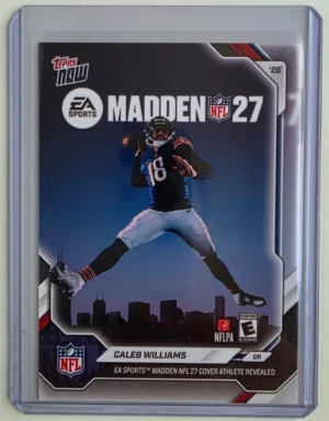 2027 Madden NFL Cover Topps Now #MADD Caleb Williams
