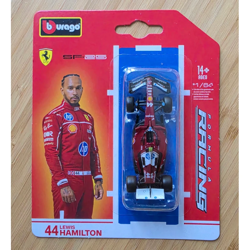 Bburago Formula Racing – Ferrari SF-25 #44 Lewis Hamilton – Image 8