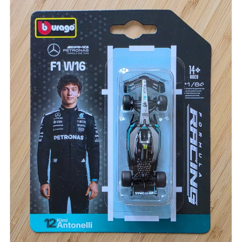 Bburago Formula Racing – Mercedes-AMG F1 W16 #12 Kimi Antonelli – Image 8