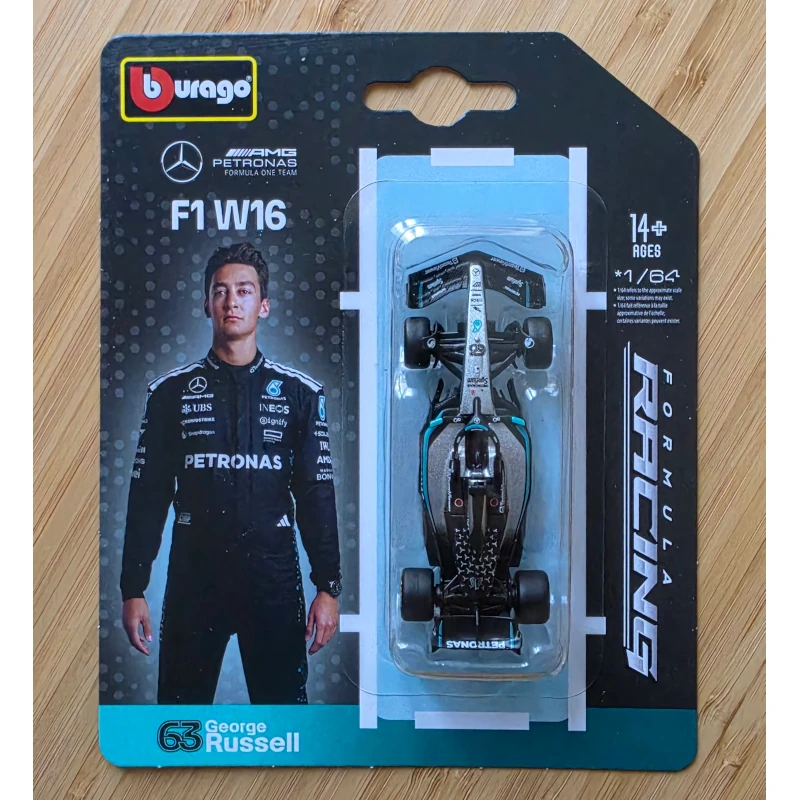 Bburago Formula Racing – Mercedes-AMG F1 W16 #63 George Russell – Image 8