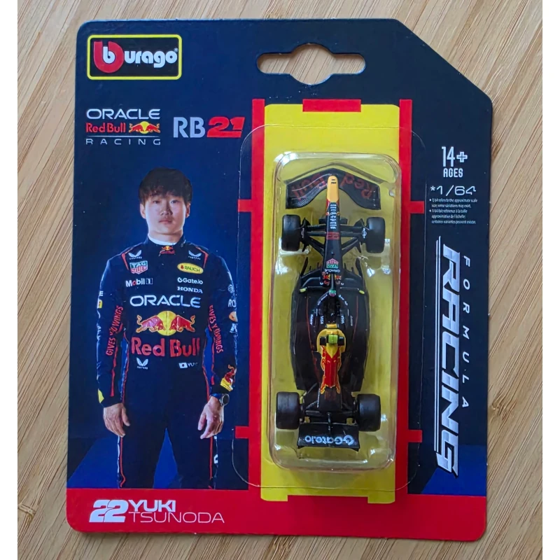Bburago Formula Racing – Red Bull RB21 #22 Yuki Tsunoda – Image 8