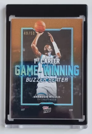 2024-25 Topps Now Gold #6 Brandon Miller