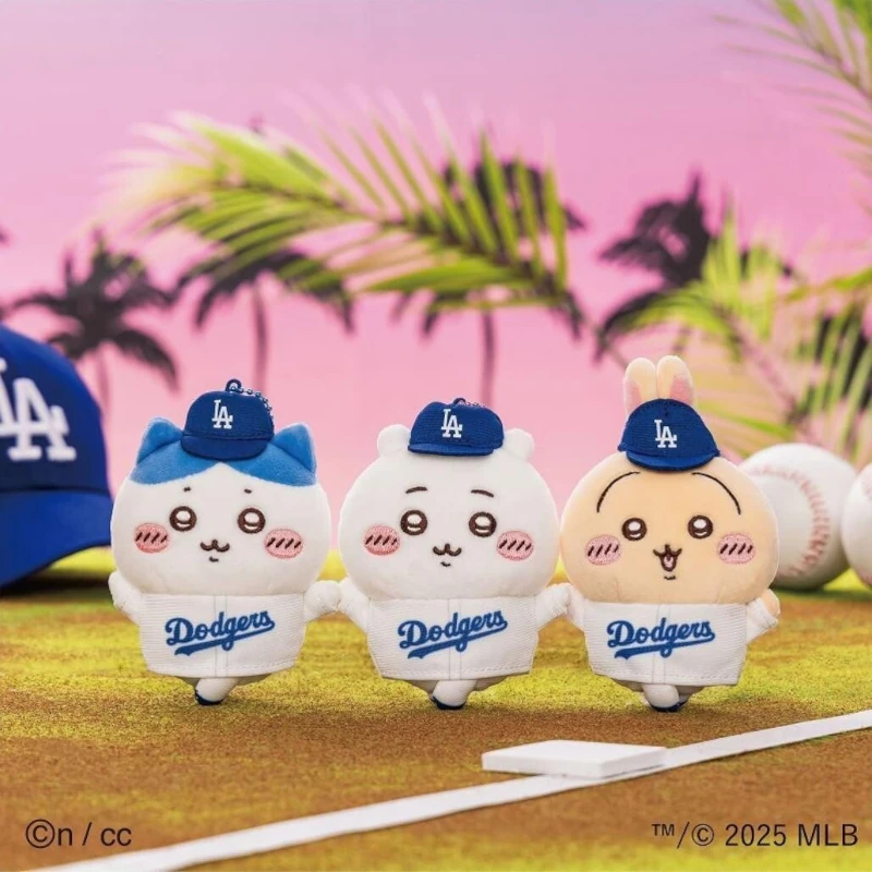 Chiikawa × MLB Tokyo Series 2025 – Mascot Hachiware (Cubs) – Image 4
