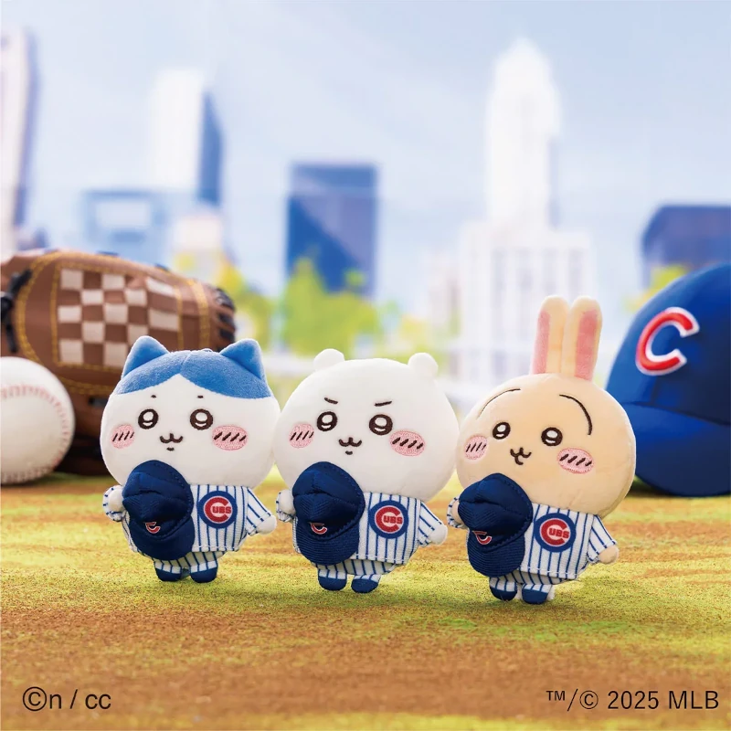 Chiikawa × MLB Tokyo Series 2025 – Mascot Hachiware (Cubs) – Image 5